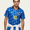 Colombia Away Retro ~1995 — The Cafetero 90s Blue