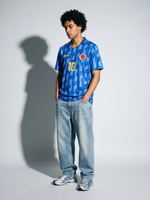 Colombia Away Retro ~1995 — The Cafetero 90s Blue - Thumbnail 2