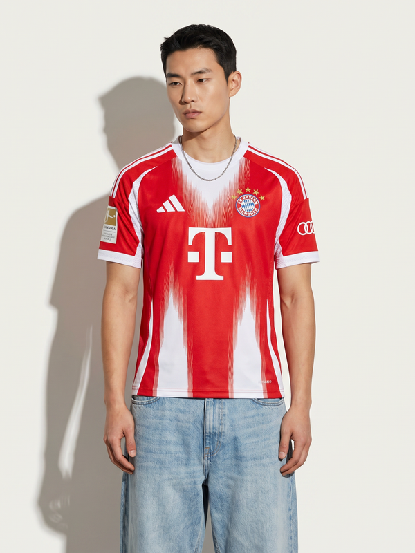 Bayern Munich 25/26 Home Jersey — The Allianz Red Kingdom