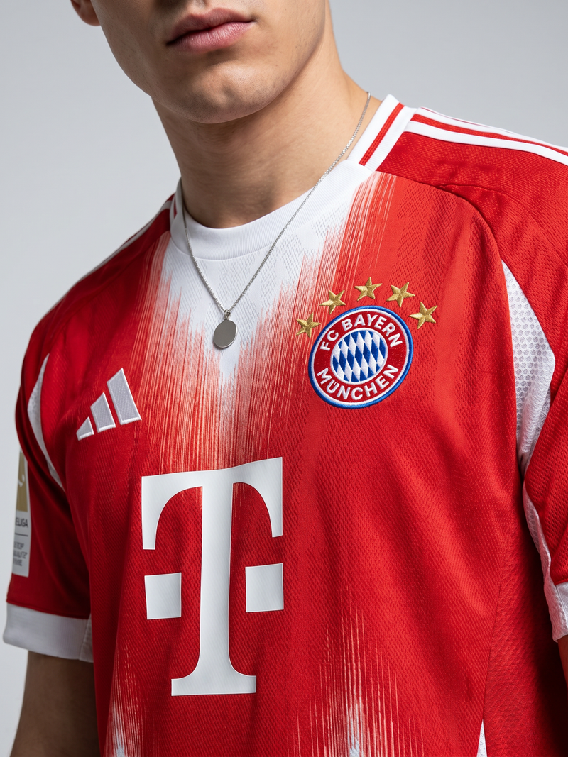 Bayern Munich 25/26 Home Jersey — The Allianz Red Kingdom - Image 2