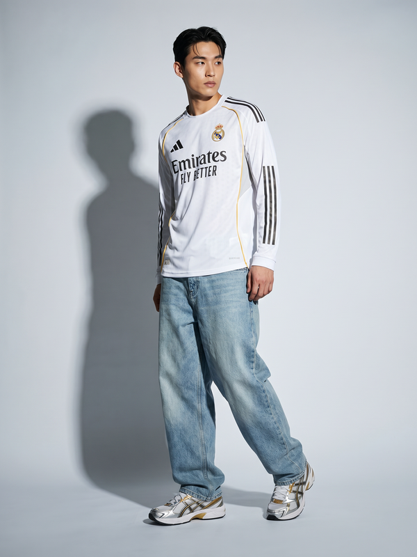 Real Madrid 25/26 Home Jersey — The White Royalty - Secondary