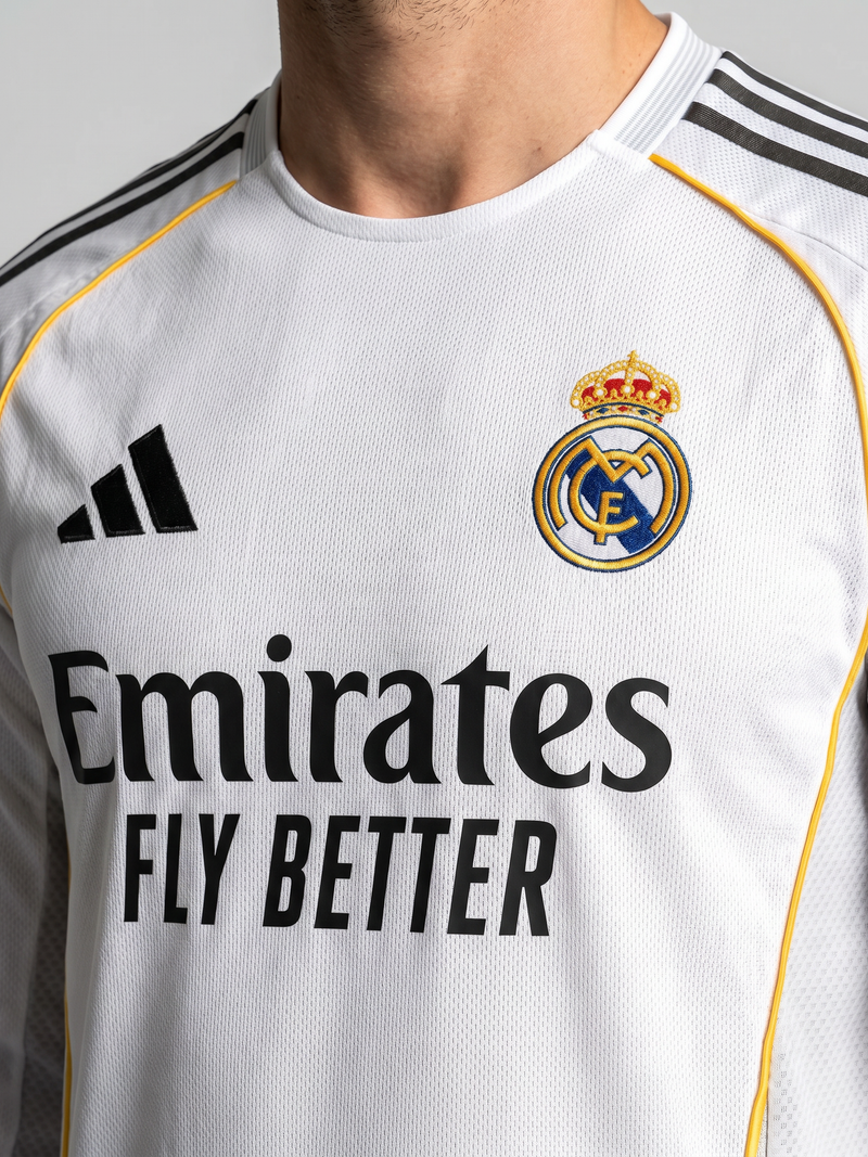 Real Madrid 25/26 Home Jersey — The White Royalty - Image 1