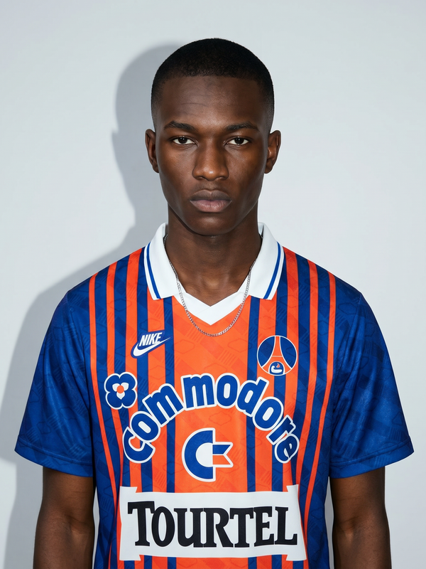 PSG 1993/94 Home Retro — Pinstripes, Paris, and Pure Nostalgia