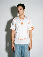 Netherlands 2004 Away Retro — The Oranje White Classic - Thumbnail 1