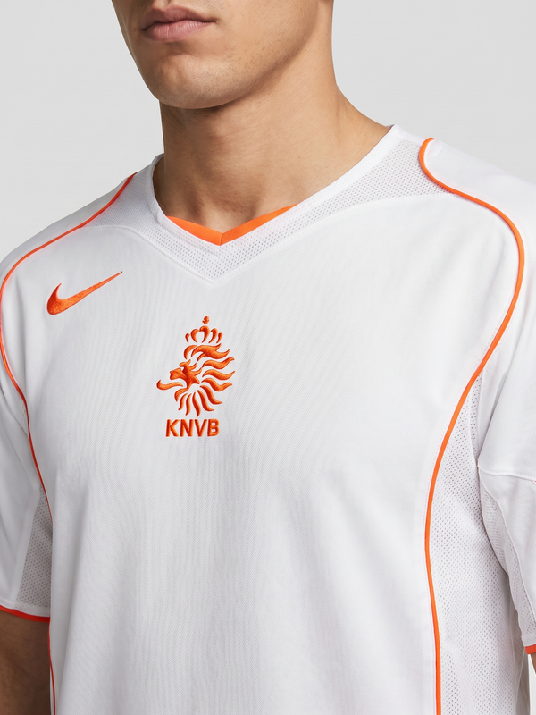 Netherlands 2004 Away Retro — The Oranje White Classic - Secondary