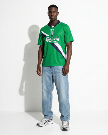 Liverpool Away Retro Shirt 1995/96 Green