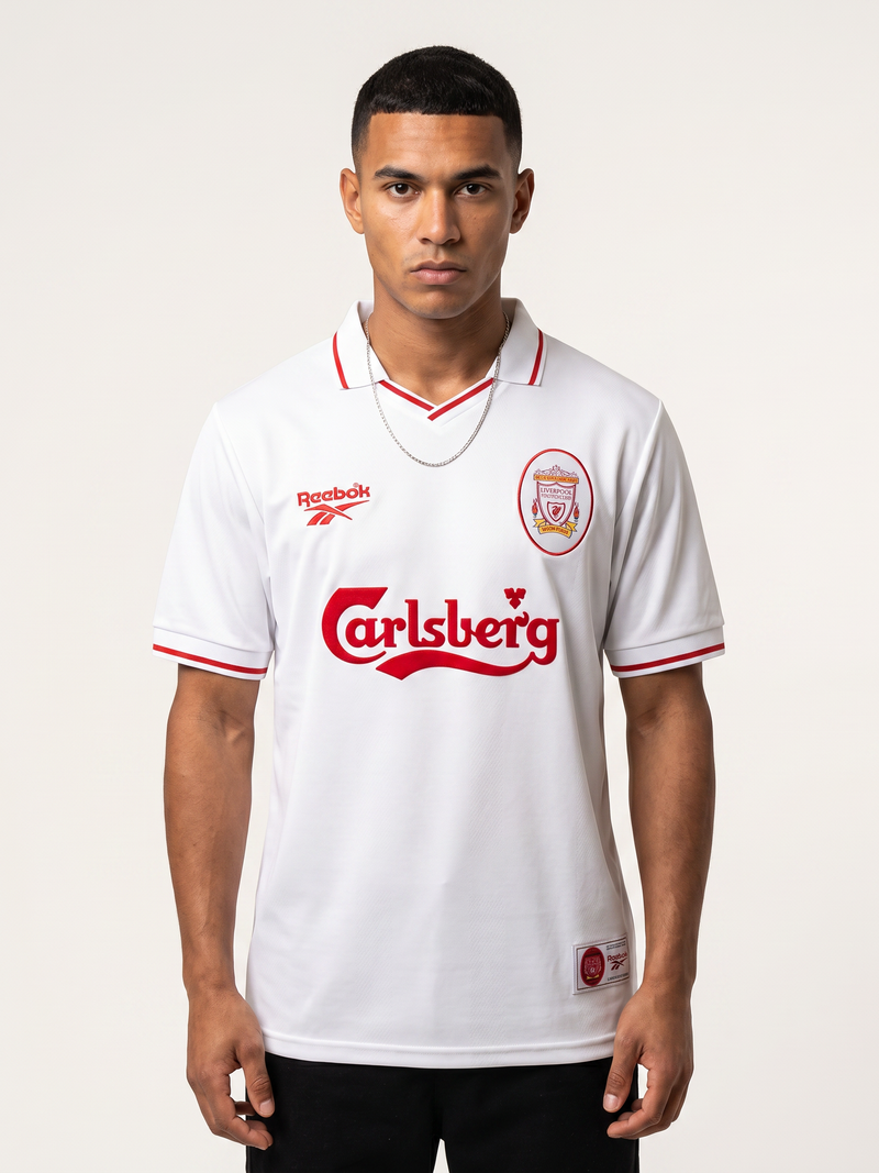 Liverpool Away Retro Shirt 1996/97 - Image 1