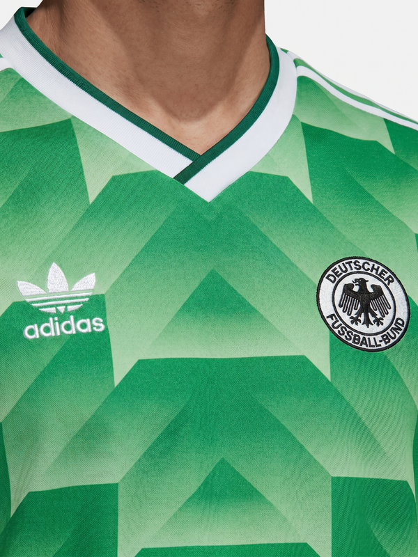 West Germany 1988 Away Retro — EURO Finalists Classic Green - Secondary