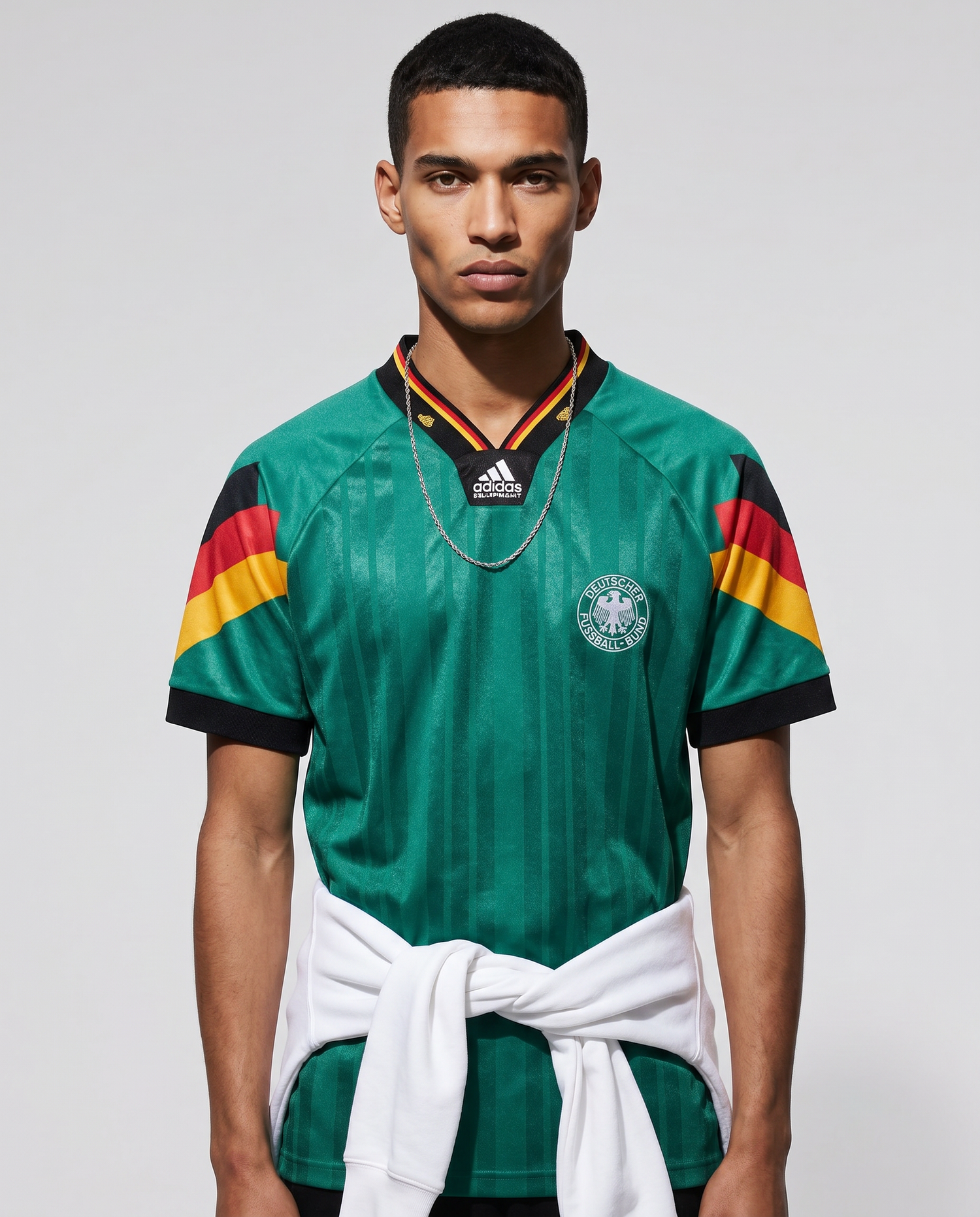 Germany 1992 Away Retro — Green Legends EURO Finalists