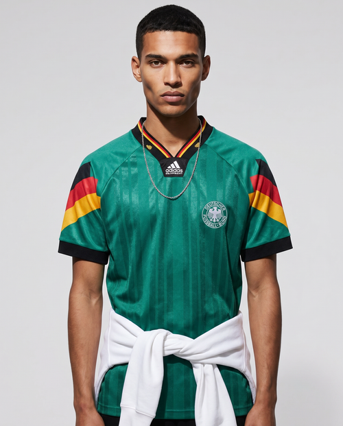 Germany 1992 Away Retro — Green Legends EURO Finalists