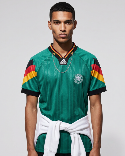 Germany 1992 Away Retro — Green Legends EURO Finalists