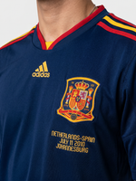 Spain 2010 Away Retro — World Cup Champions Navy - Thumbnail 1