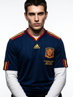 Spain 2010 Away Retro — World Cup Champions Navy - Thumbnail 3