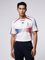 France 2006 Away Retro — World Cup Final Journey in White & Blue - Thumbnail 2