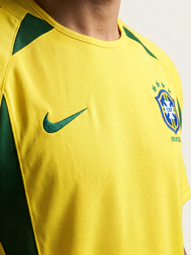 Brazil 2002 Home Retro Jersey — The World Cup Winners - Image 3