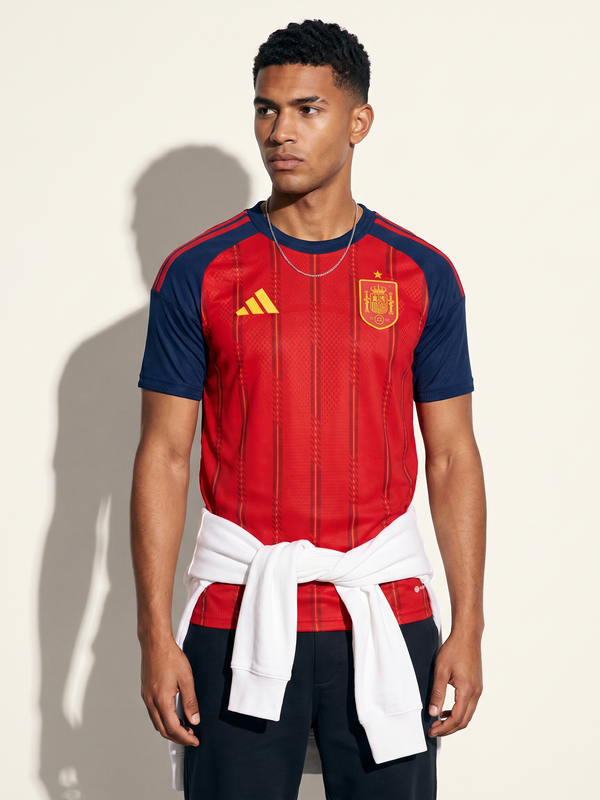 Spain 2024/25 Home Jersey — La Roja Reigns Supreme - Secondary