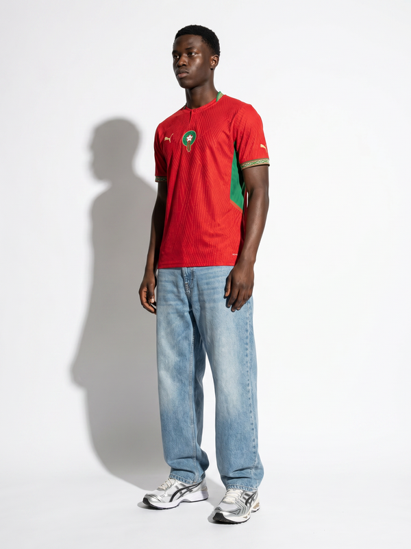 Morocco 2026 World Cup Home Jersey — Atlas Lions Roar - Secondary