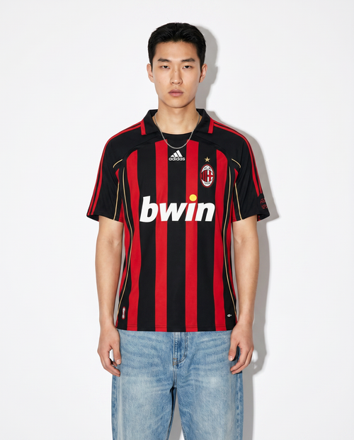 AC Milan 06/07 Home Retro — The Rossoneri Classic Era