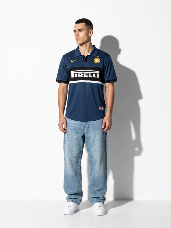Inter Milan 98/99 Away Retro — Dark Blue Menace - Secondary