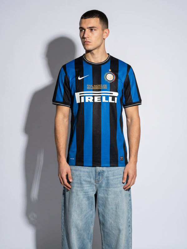 Inter Milan 09/10 Home Retro — The Treble Legends - Secondary
