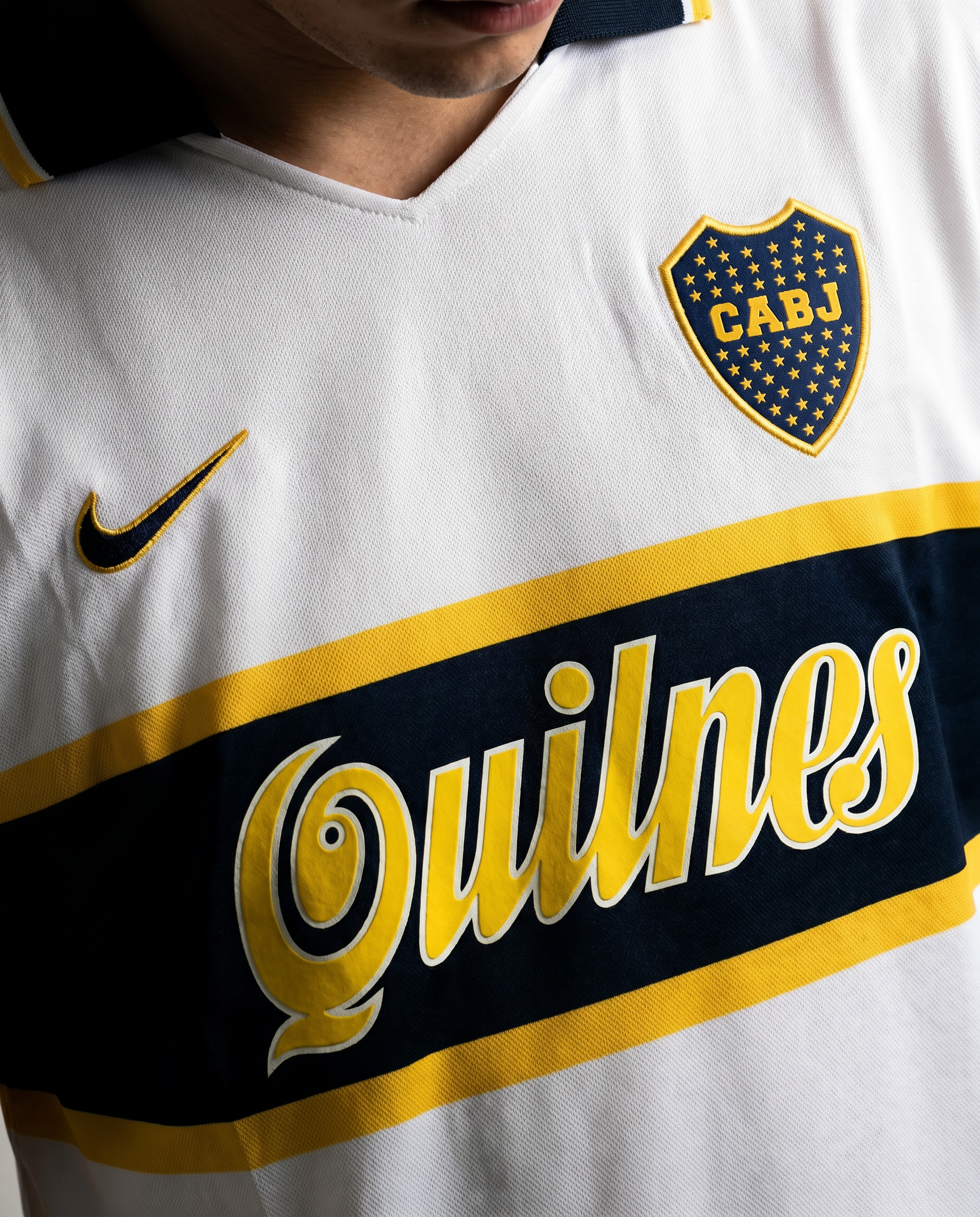 Boca Juniors 97/99 Away Retro — The Xeneize White - Gallery 1