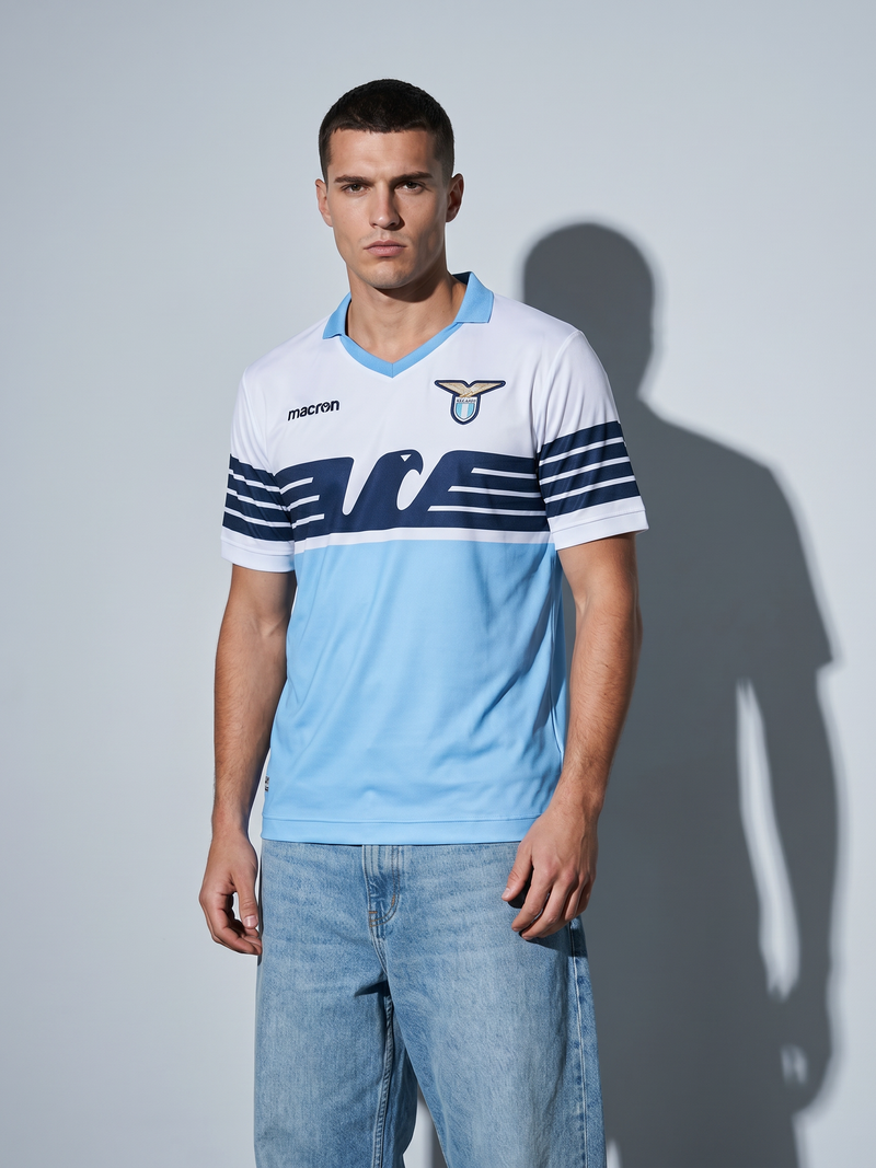 Lazio 14/15 Home Retro — Eagles Sky Blue - Image 1