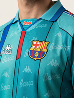 Barcelona 1996/97 Away Retro Jersey — The Teal Icon - Thumbnail 1