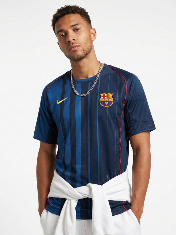 Barcelona 2004/05 Home Retro — The Blaugrana La Liga Era - Secondary