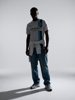Manchester City White Etihad Airways Soccer Shirt - Thumbnail 3