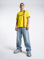 Barcelona 2008/09 Away Retro Jersey — Treble in Yellow - Thumbnail 3