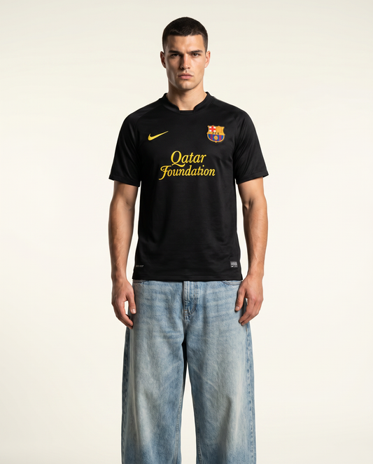Camiseta retro de visitante del Barcelona 2011/12 — Oscuridad de los campeones