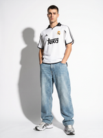 Real Madrid 00/01 Home Retro Jersey — Turn of the Century White - Thumbnail 2