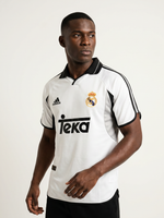 Real Madrid 00/01 Home Retro Jersey — Turn of the Century White - Thumbnail 1