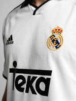 Real Madrid 00/01 Home Retro Jersey — Turn of the Century White - Thumbnail 3