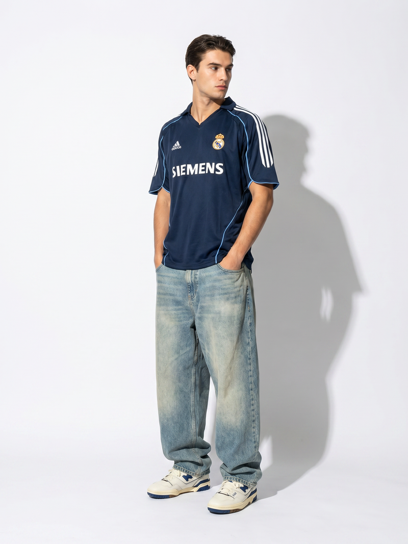 Real Madrid 05/06 Away Retro Jersey — The Galácticos Era - Image 3