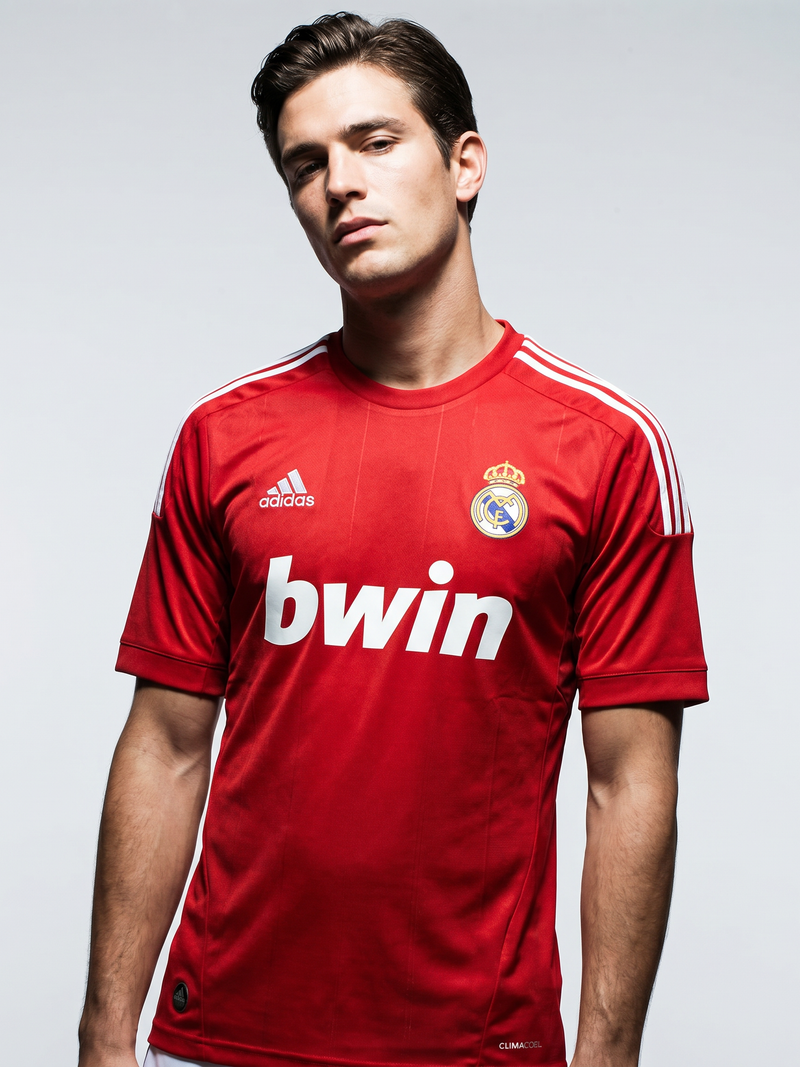 Real Madrid 11/12 Away Retro Jersey — The Red Glory Season - Image 2