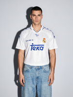 Real Madrid 94/96 Home Retro Jersey — White Royalty - Thumbnail 1